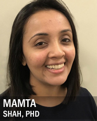 Drexel Postdoctoral Fellow Mamta Shah, PhD