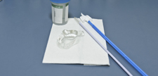 Pap smear medical test.