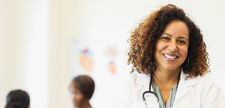 Portrait of confident doctor.
