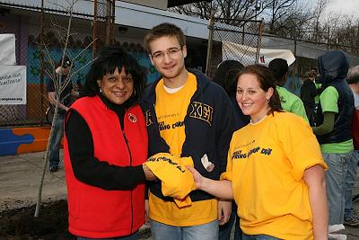 Councilwoman Blackwell with Drexel students