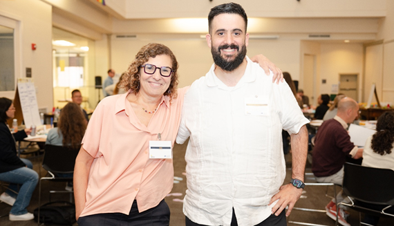 Ana Diez Roux and Usama Bilal