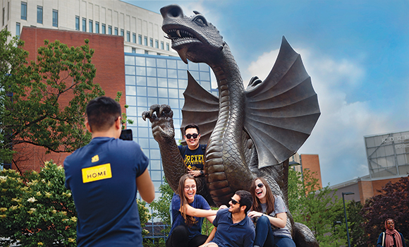Students at Dragon
