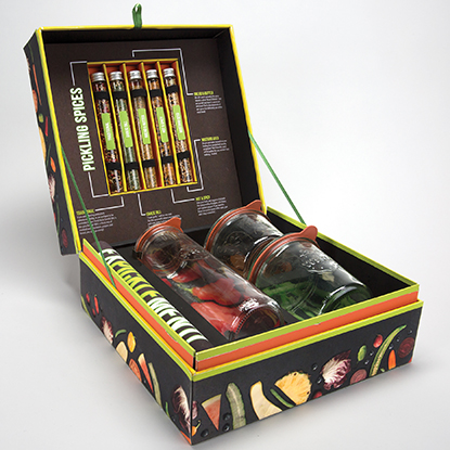 Morgan Gelfand's Not Your Great Uncle’s Pickles jar packaging
