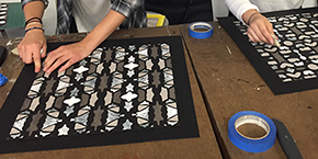 Students Working